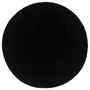 Voir la diapositive 2 : VIDAXL Napperons 4 pcs Noir Plain 38 cm Rond Coton