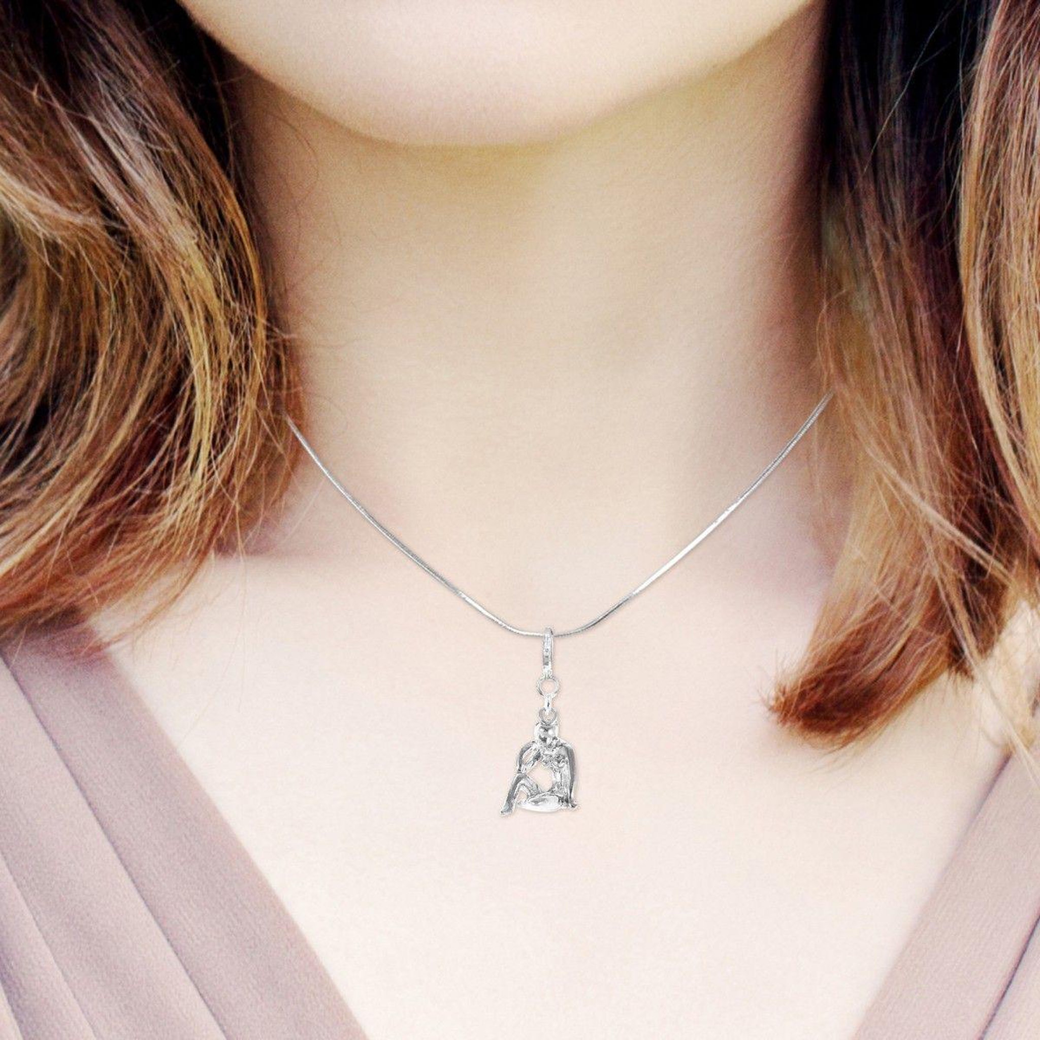 Voir la diapositive 2 : SC CRYSTAL Collier vierge signe du zodiaque SC Crystal
