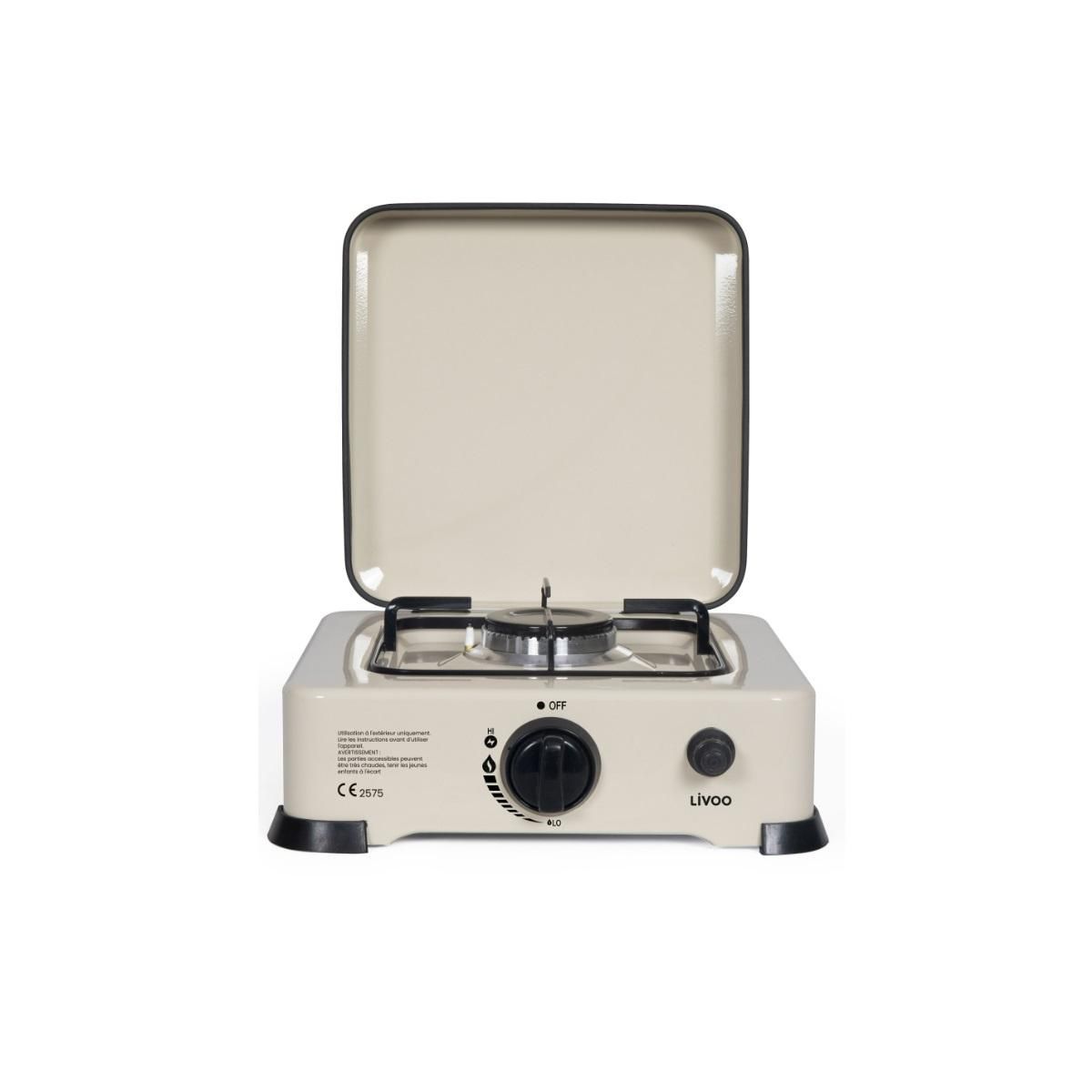 LIVOO Réchaud à gaz 1 feu 2,2kw - DOC303