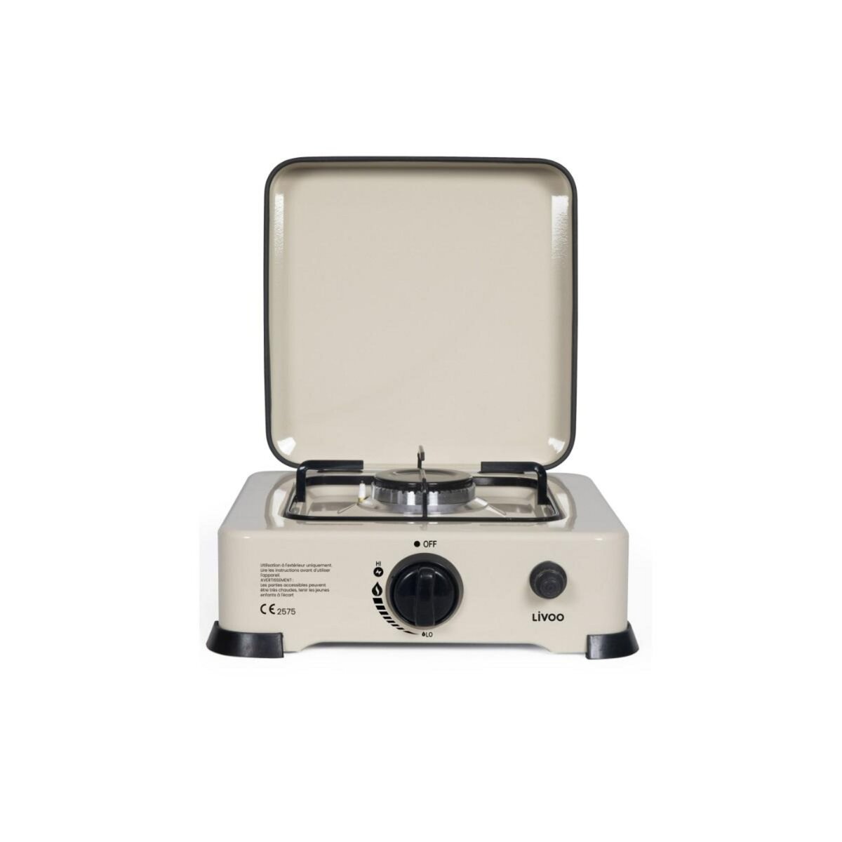 LIVOO Réchaud à gaz 1 feu 2,2kw - DOC303