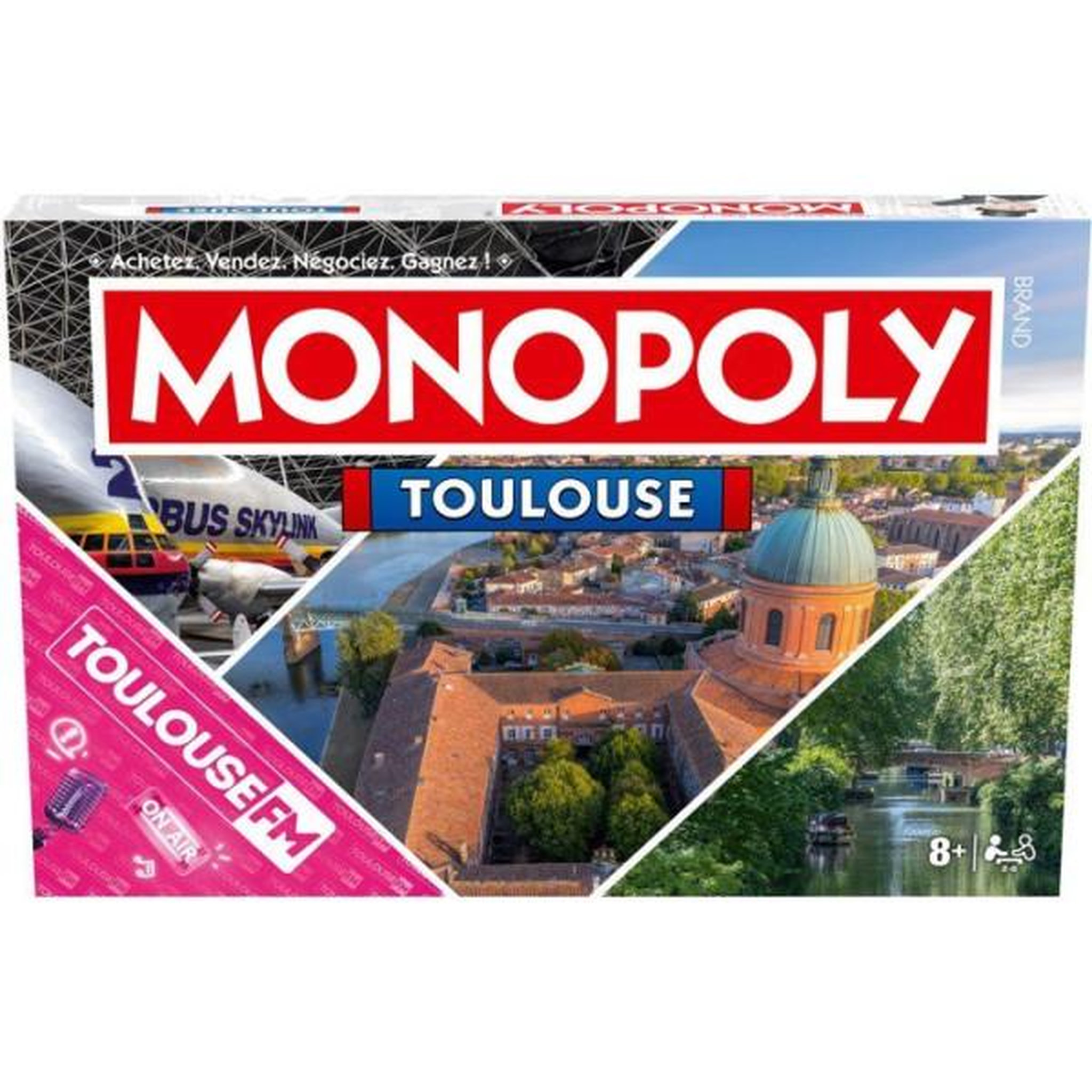 Voir la diapositive 3 : Winning Moves Jeu classique Winning Moves Monopoly Toulouse