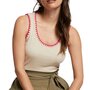 Voir la diapositive 1 : MORGAN Débardeur Beige/ Femme Morgan DLOLI