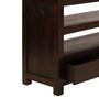 Voir la diapositive 4 : VIDAXL Meuble TV Bois d'acacia solide 90 x 30 x 55 cm Marron fonce