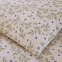 Voir la diapositive 4 : BATON ROUGE Parure housse de couette 100% gaze de coton imprimé loucile