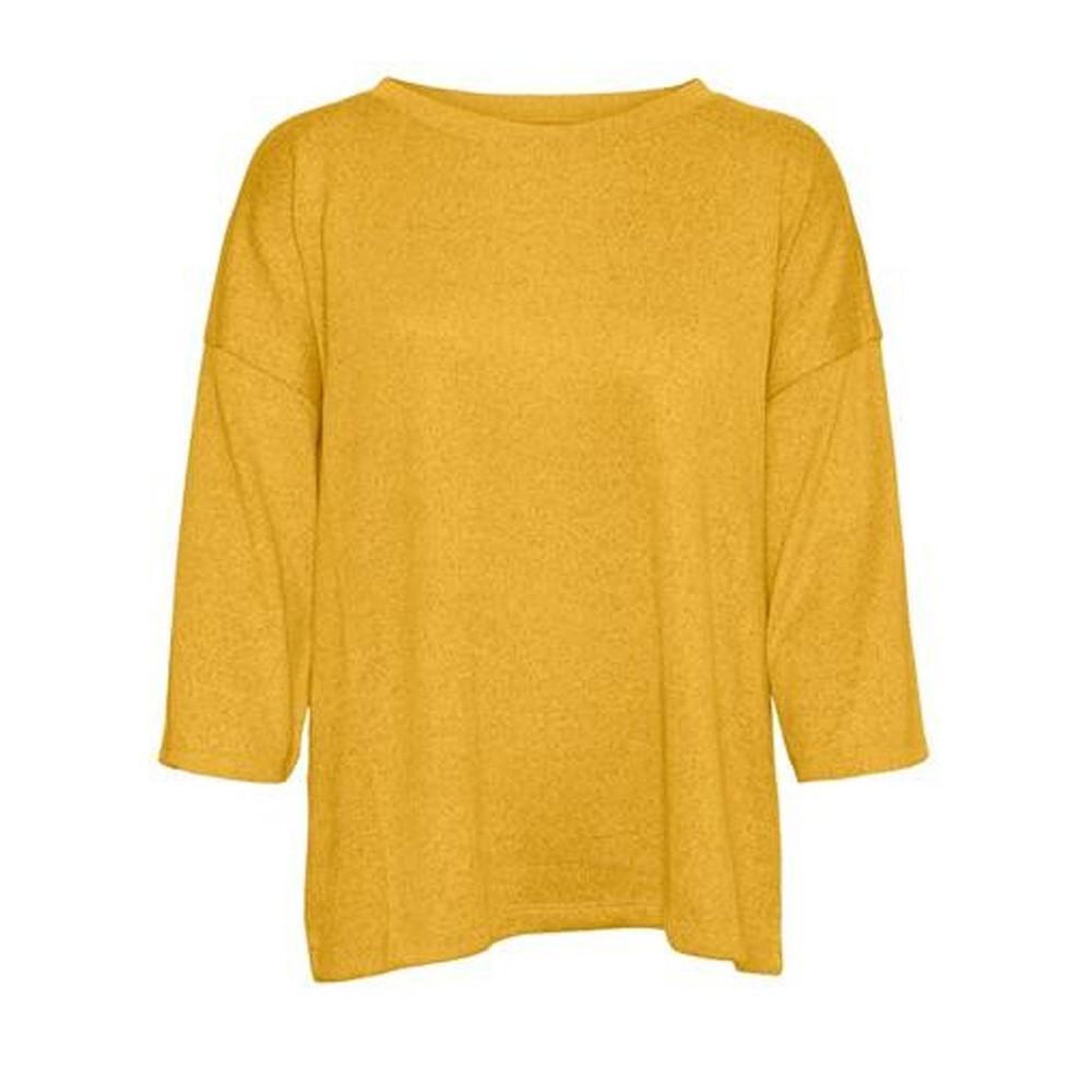 Vero Moda Pull Jaune Femme Vero Moda Olivia. Coloris disponibles : Jaune