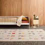 Voir la diapositive 2 : SWEEEK Tapis éducatif intérieur enfant beige imprimé abécédaire - Scoty