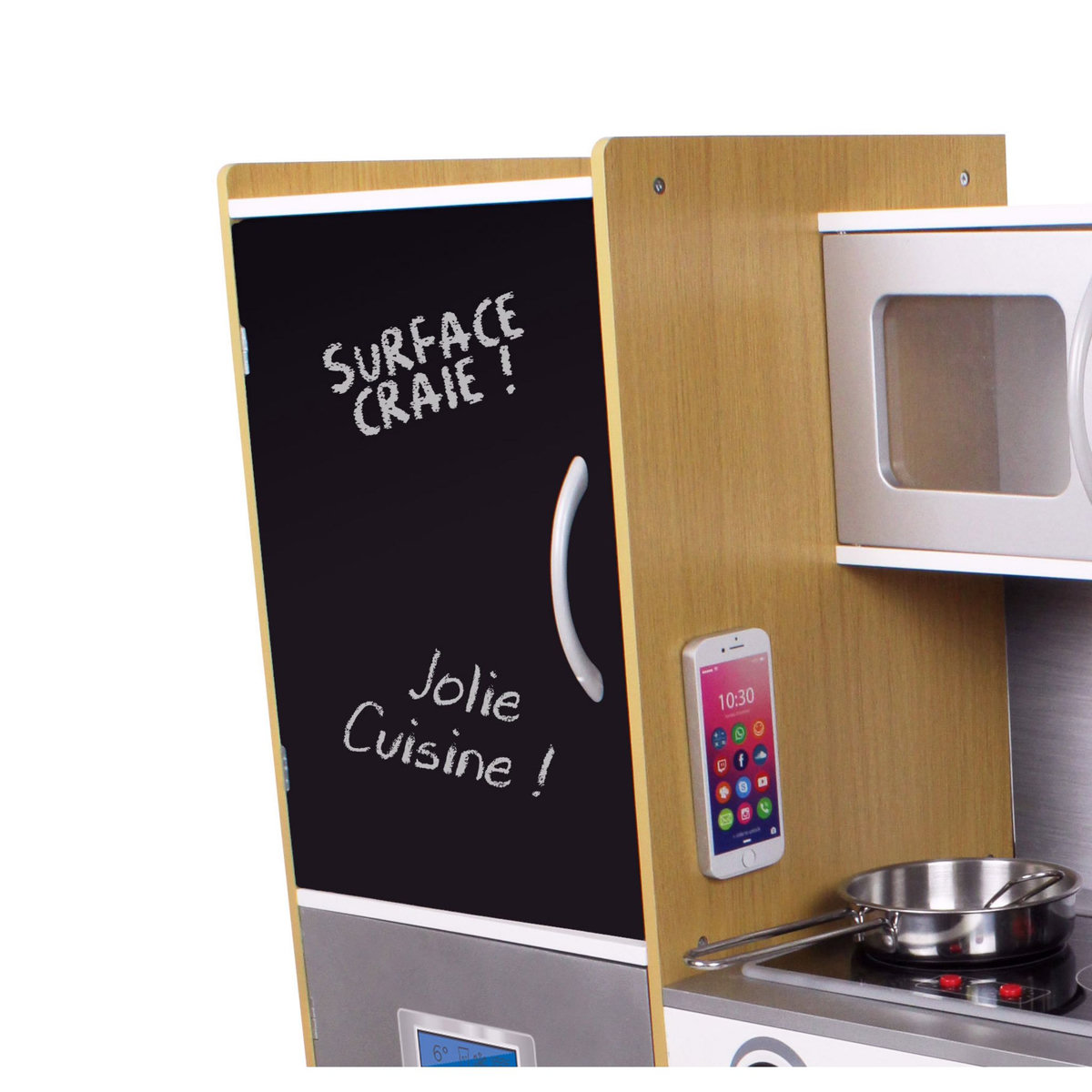 LG DISTRIBUTION Maxi cuisine en bois XXL avec fonctions sonores