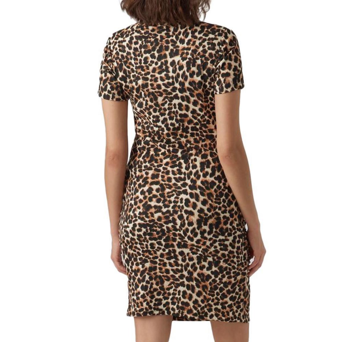 MAMALICIOUS Robe de grossesse e/Marron Femme Mamalicious Meju