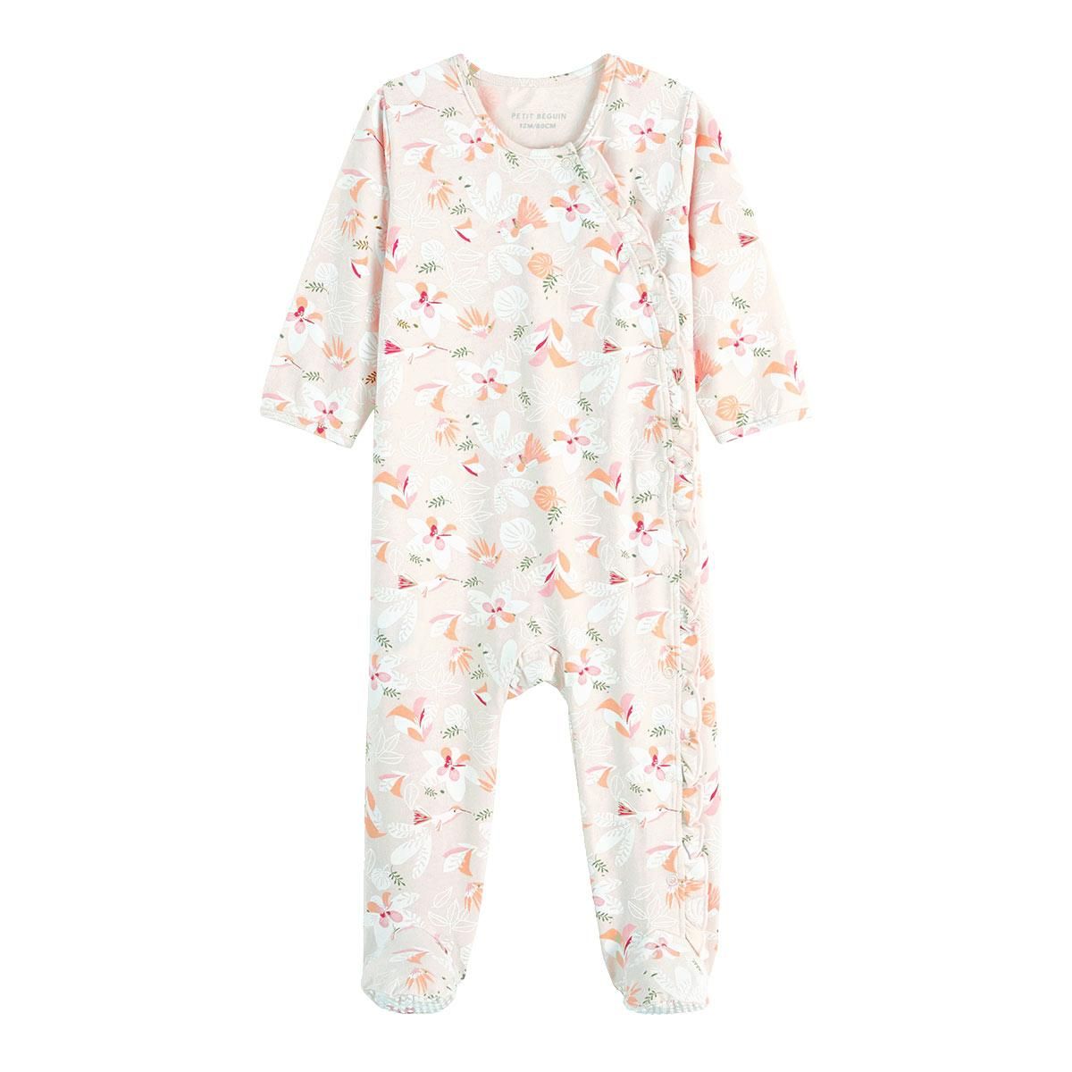 Petit Béguin Pyjama bébé ouverture pressionnée Kalaoupe