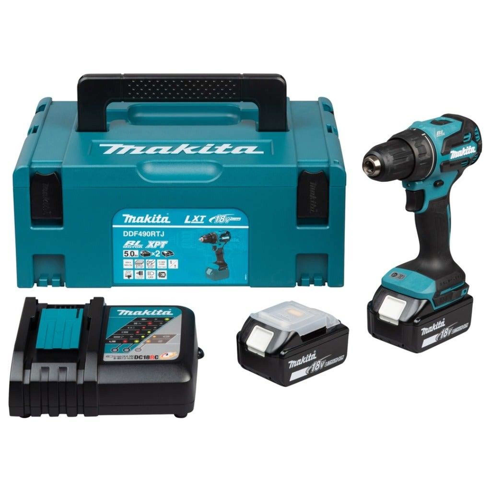 MAKITA Perceuse visseuse lxt 18 v 5 ah