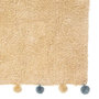 Voir la diapositive 2 : Atmosphera Kids Tapis Déco Enfant  24 Pompons  100x150cm Beige