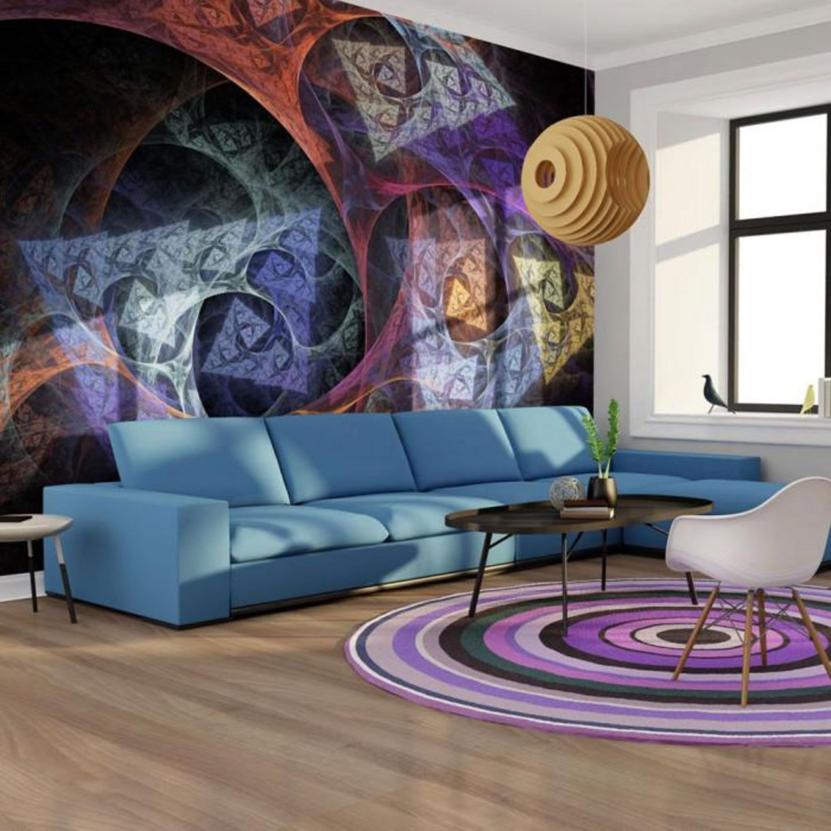 Paris Prix Papier Peint  Dans le Monde de l'imaginaire II  270x450cm