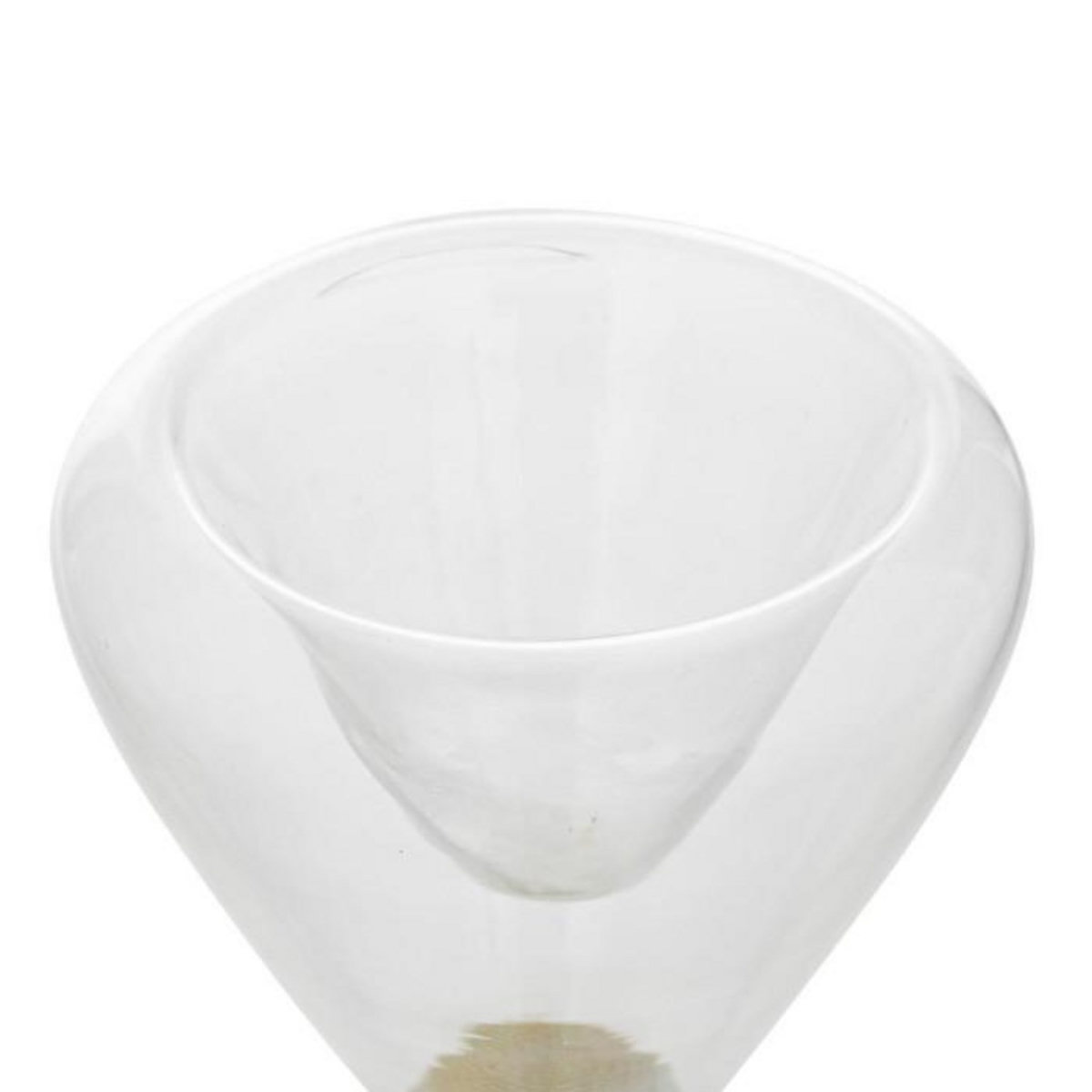 ATMOSPHERA Sablier Design  Le Collectionneur  19cm Transparent