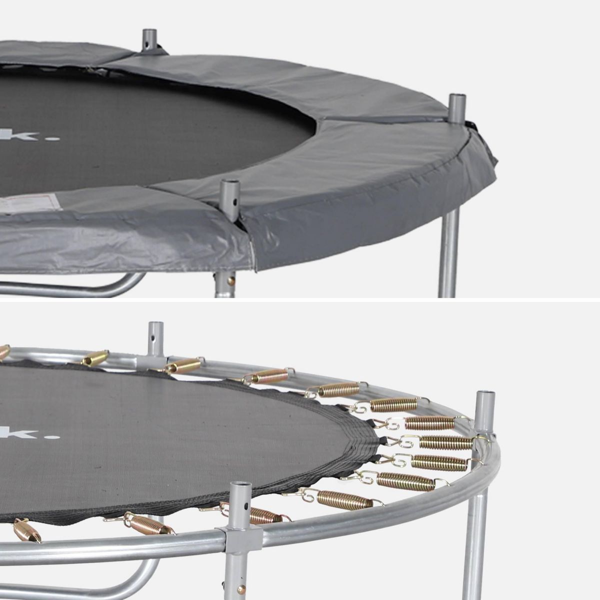 SWEEEK Trampoline Ø180cm Cassiopée avec filet de protection