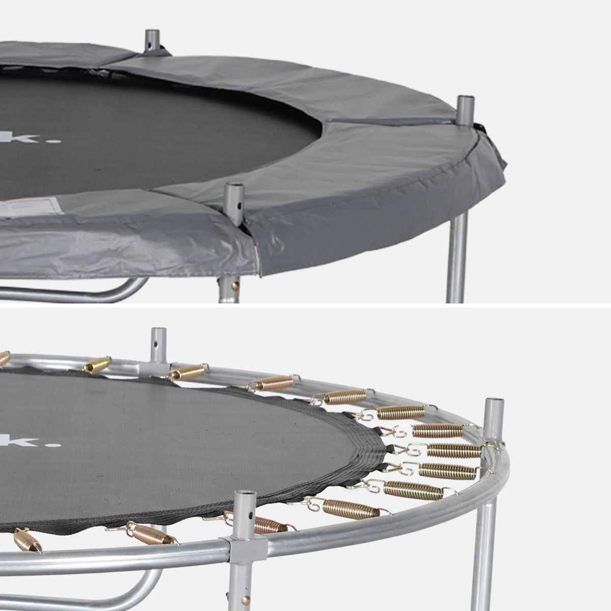 SWEEEK Trampoline Ø180cm Cassiopée avec filet de protection