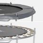 Voir la diapositive 3 : SWEEEK Trampoline Ø180cm Cassiopée avec filet de protection