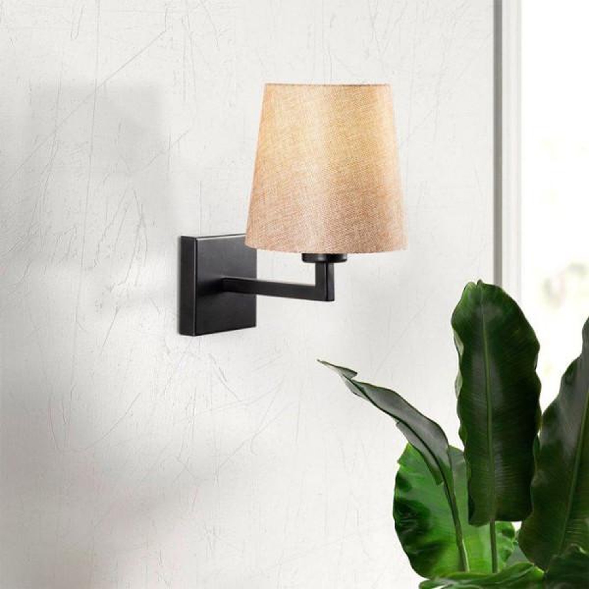 Voir la diapositive 3 : MARKET24 Applique murale Black Cream - Noir et creme - Style moderne - Elégante
