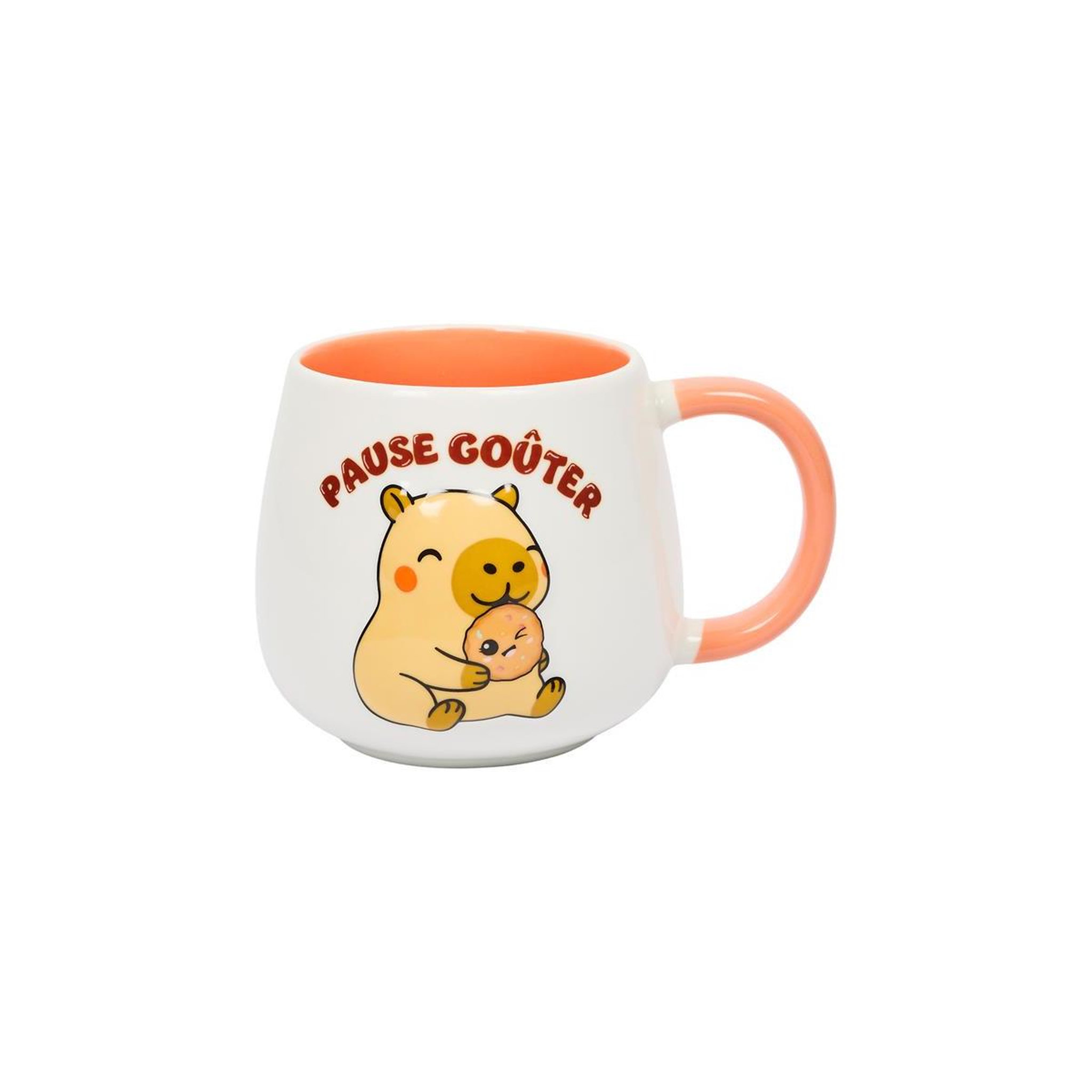 The concept Factory Mug design 3d  capybara  40cl multicolore