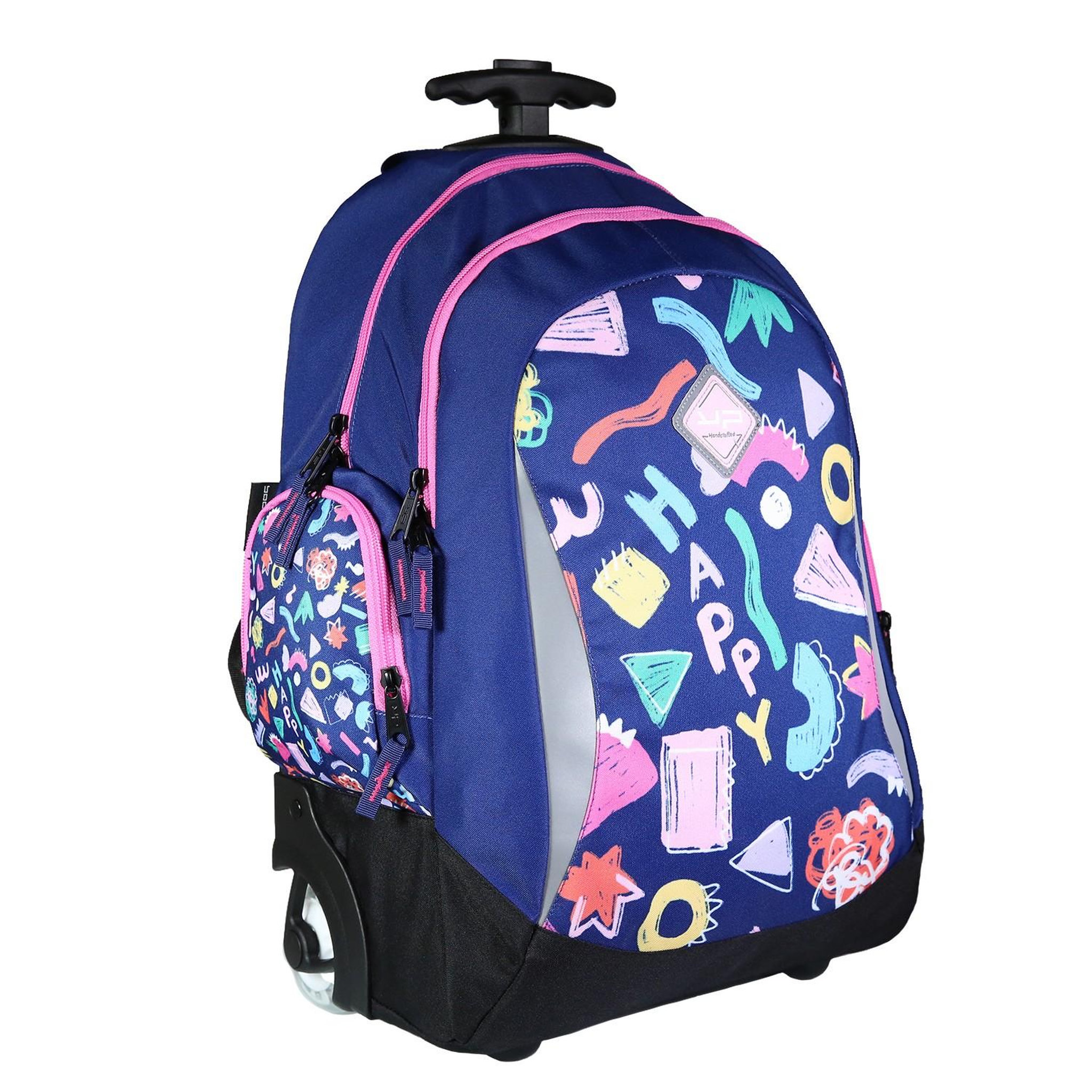Voir la diapositive 2 : BODYPACK Bodypack Sac à dos à roulettes 2 compartiments Doodle Multicolore