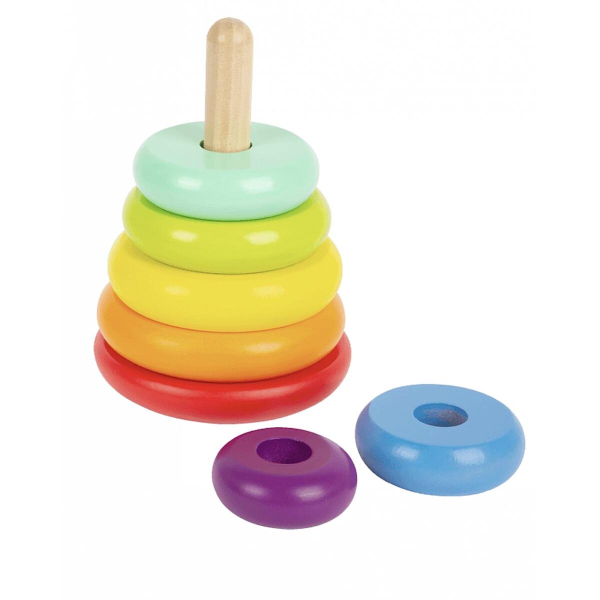 SMALLFOOT Tour a empiler arc en ciel