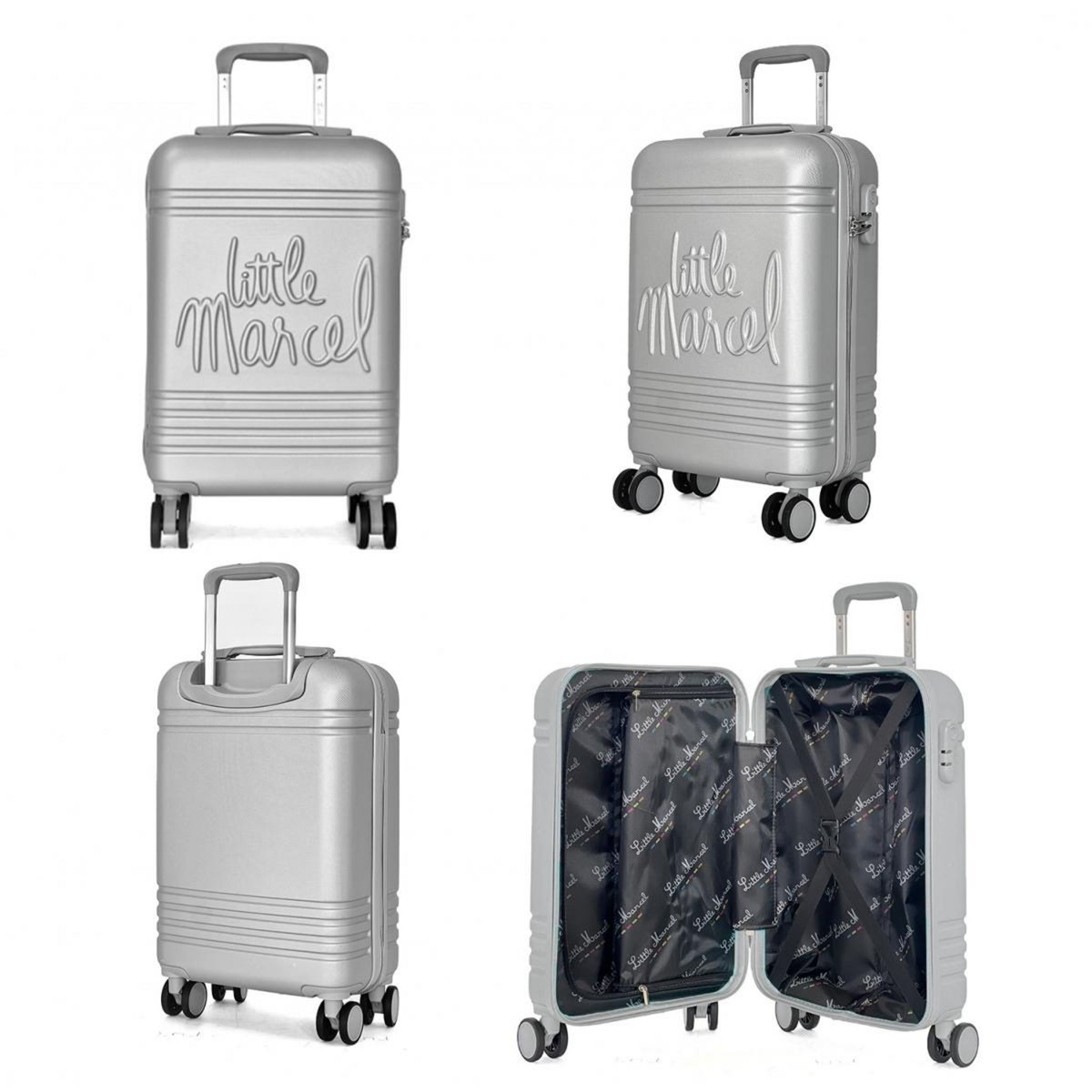 Little Marcel Lot 3 valises dont 1 valise cabine rigides