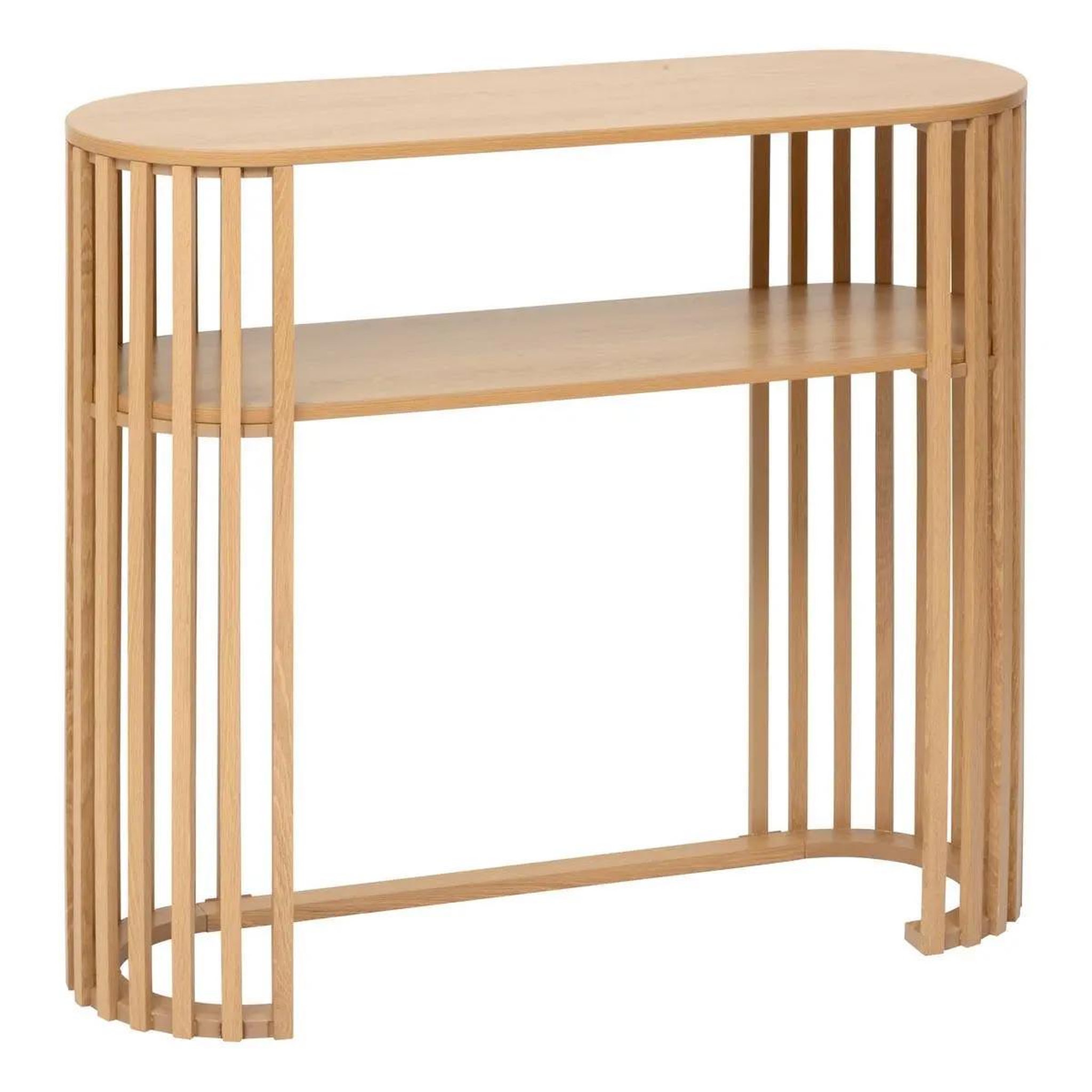 FIVE Console design  slat  100cm beige