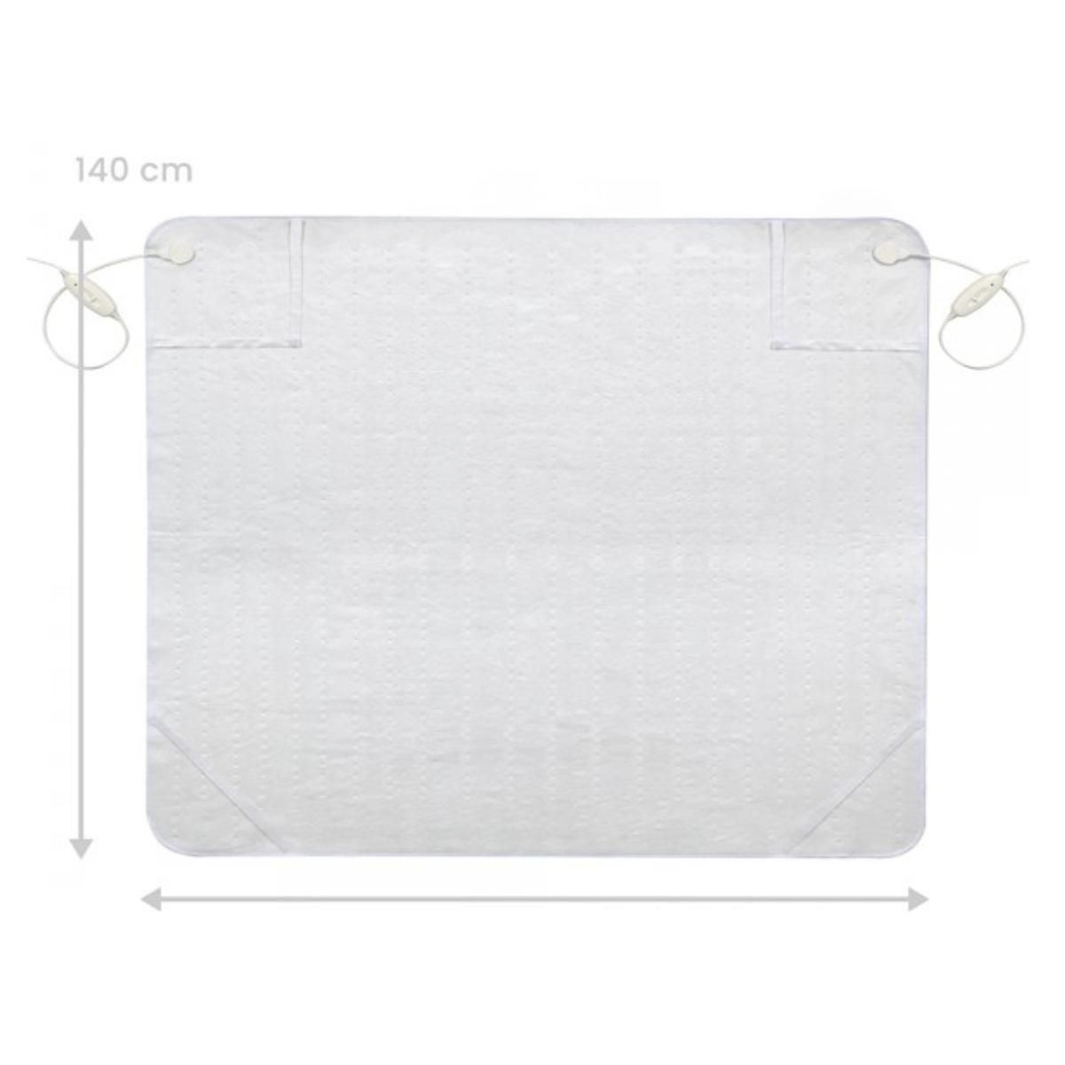 LIVOO Surmatelas chauffant 2 places - DOS217W