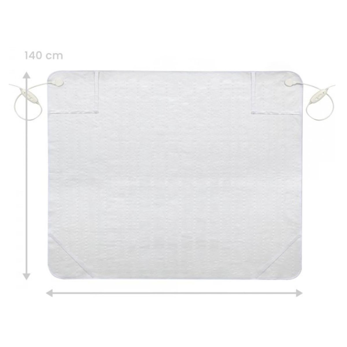 LIVOO Surmatelas chauffant 2 places - DOS217W