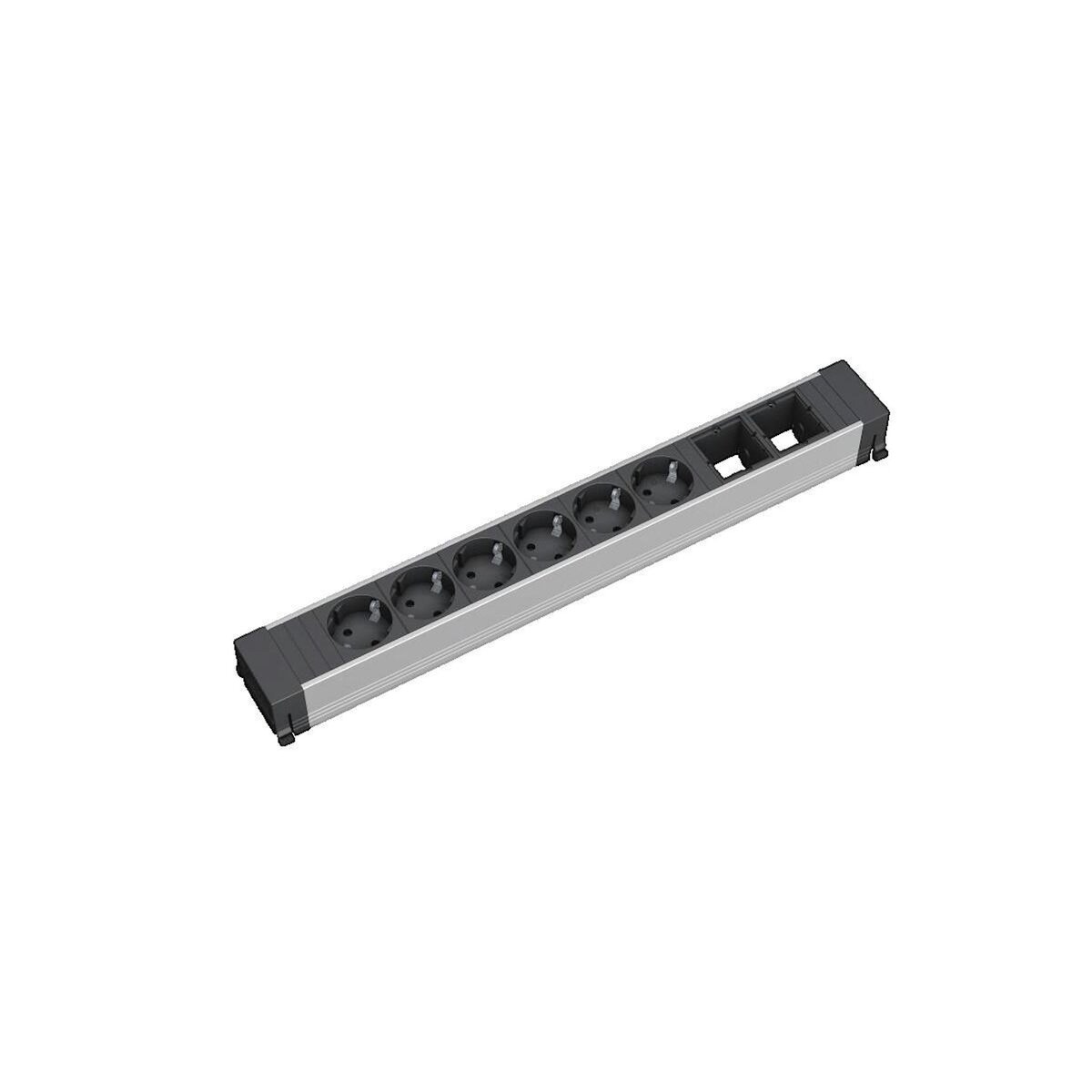 Bachmann Multiprise Bachmann de conférence haut de gamme noir et argent