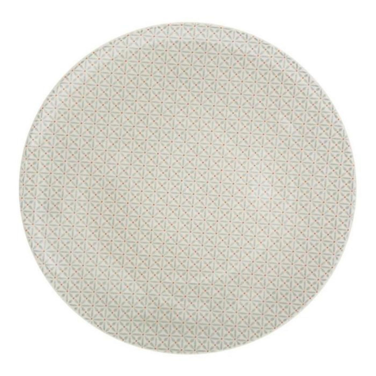 SECRET DE GOURMET Lot de 6 Assiettes Plates  Dreams  27cm Beige