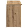Voir la diapositive 5 : VIDAXL Banc a chaussures chene artisanal 102x30,5x45cm bois ingenierie