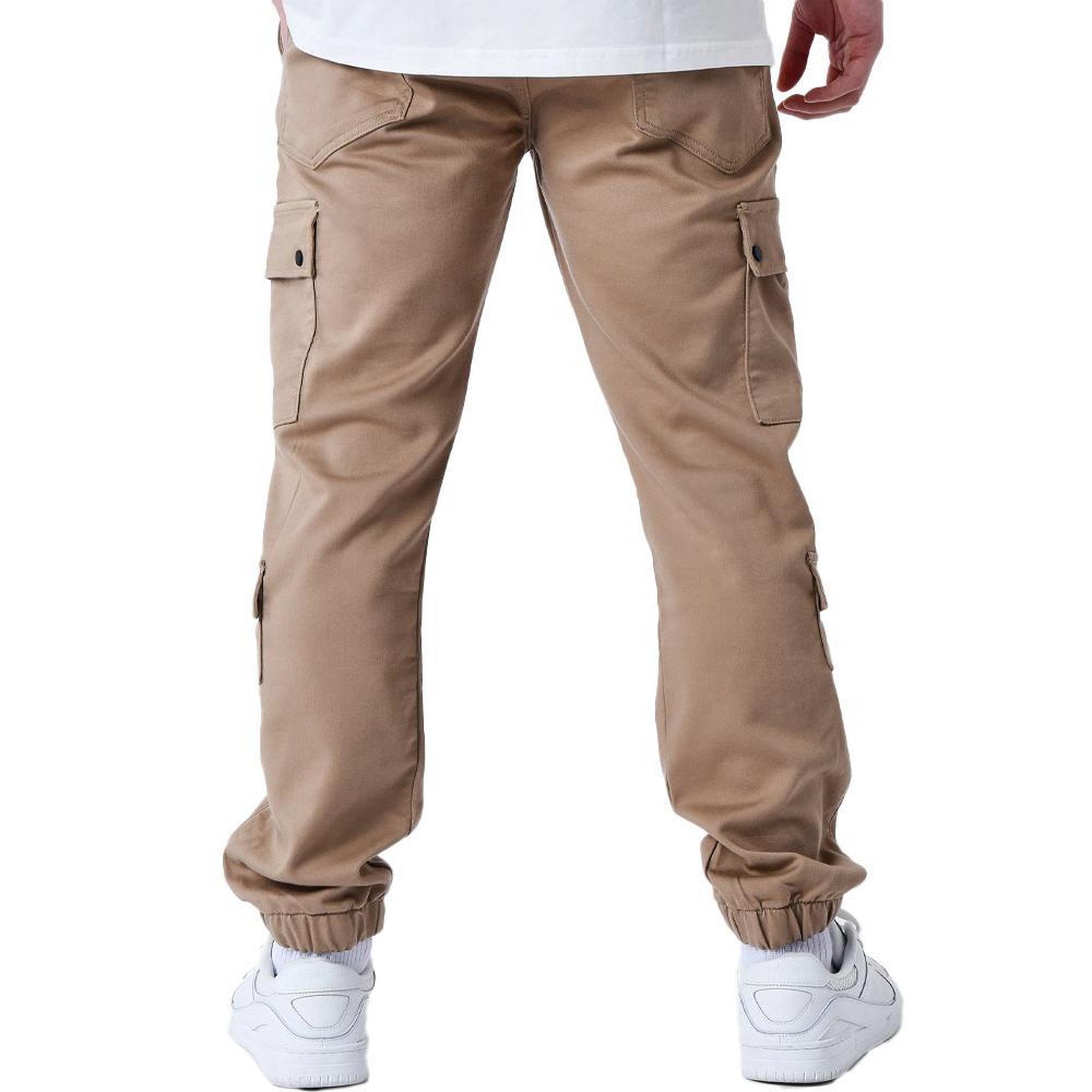 Voir la diapositive 2 : Project X Pantalon Cargo Marron Homme Project X Paris T19939