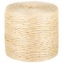 Voir la diapositive 2 : VIDAXL Corde 100 % sisal 4 mm 100 m