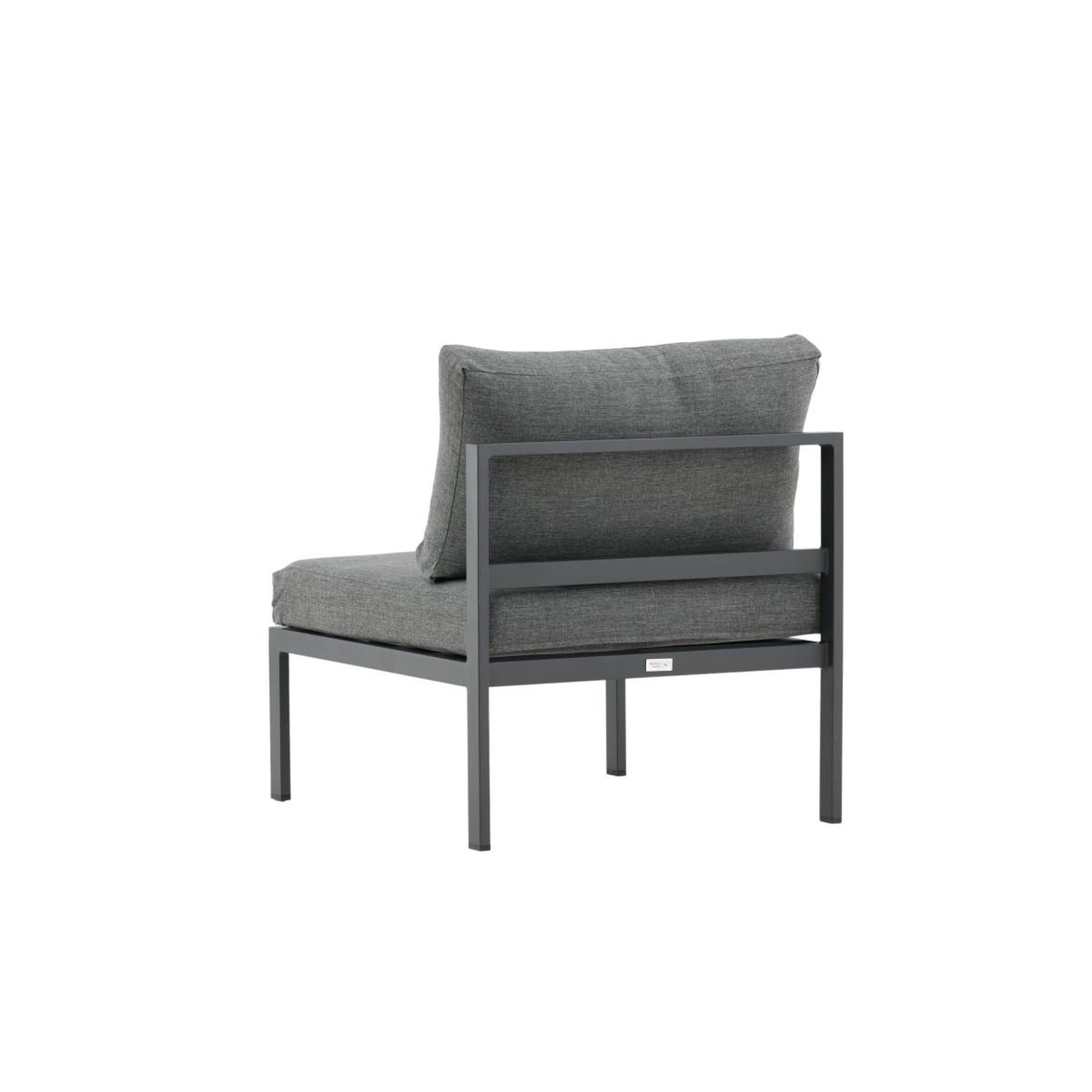 Voir la diapositive 5 : Paris Prix Module canapé de jardin  copacabana  74cm noir