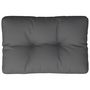 Voir la diapositive 2 : VIDAXL Coussin de palette anthracite 60x40x12 cm tissu
