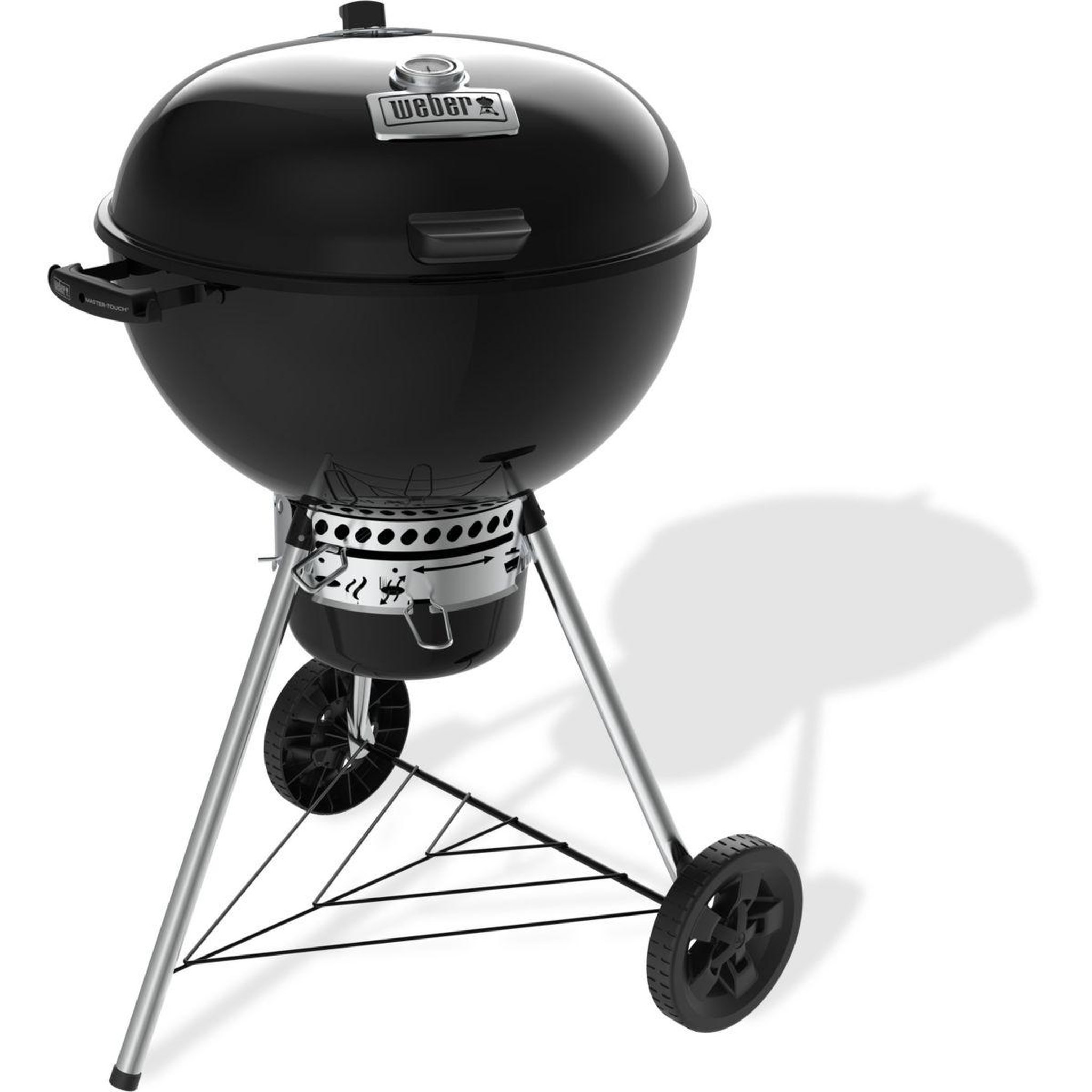 Voir la diapositive 2 : Weber Barbecue charbon Master-Touch GBS Premium E-5770 Charcoal
