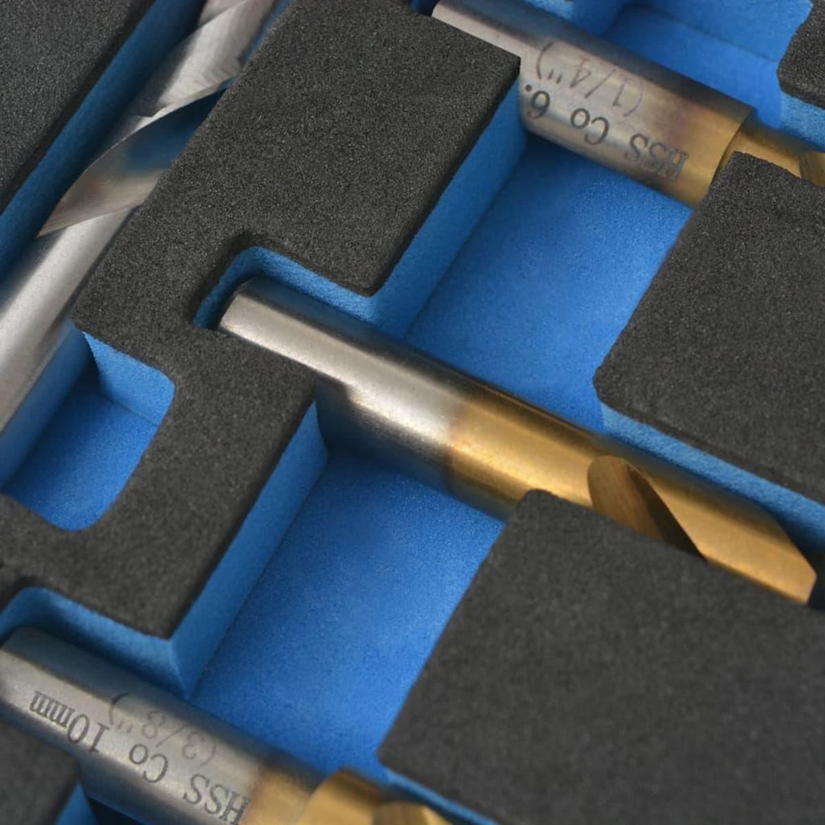 VIDAXL Ensemble de meches Acier rapide Soudage par points 4 pcs