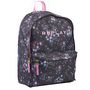 Voir la diapositive 2 : REPLAY Sac à dos 1 compartiment noir motif fleurs REPLAY