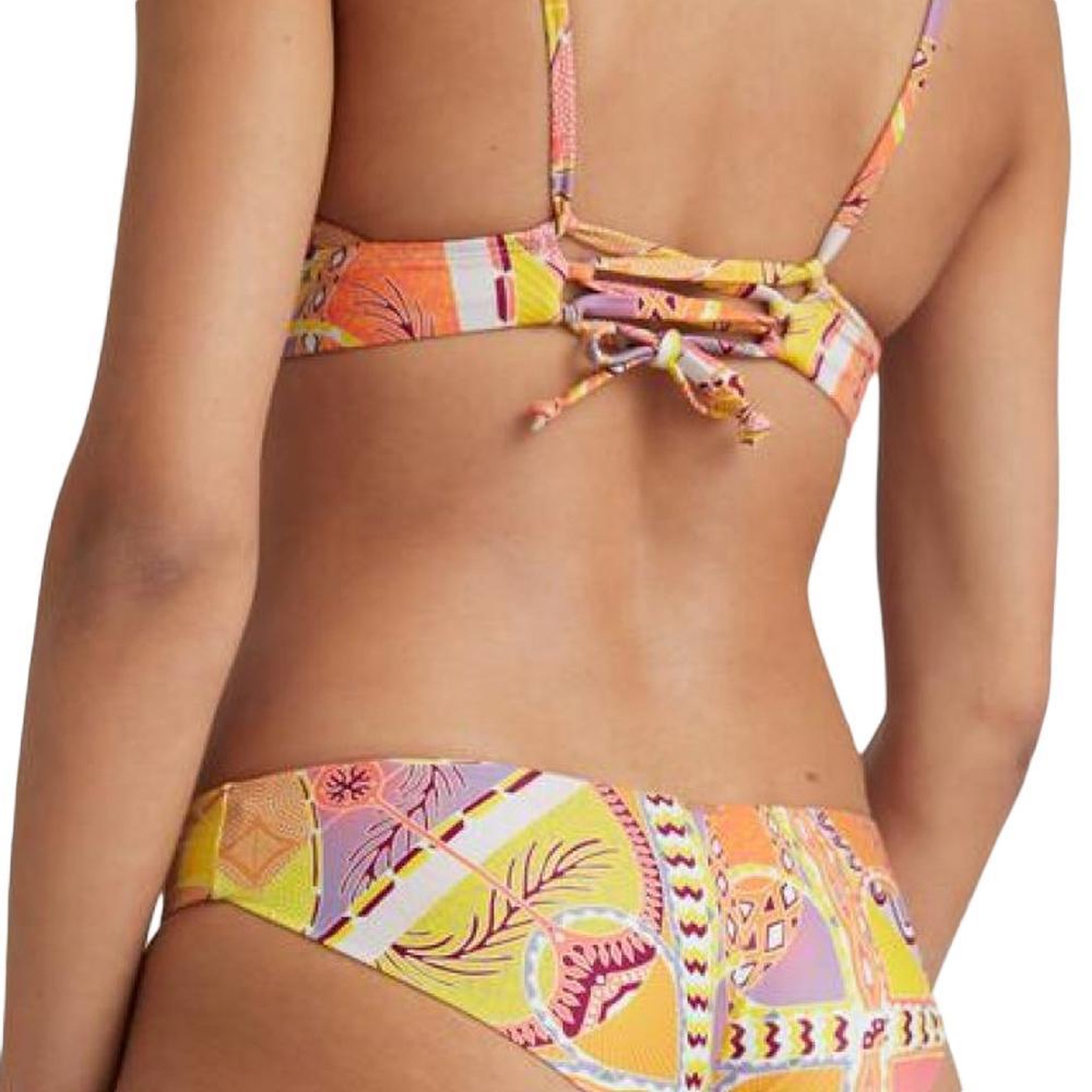 Voir la diapositive 2 : O'NEILL Haut de maillot de bain Rose/Jaune Femme O'Neill Wave