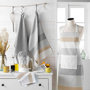Voir la diapositive 3 : Paris Prix Lot de 3 Serviettes de Table  Iliade  40x40cm Gris