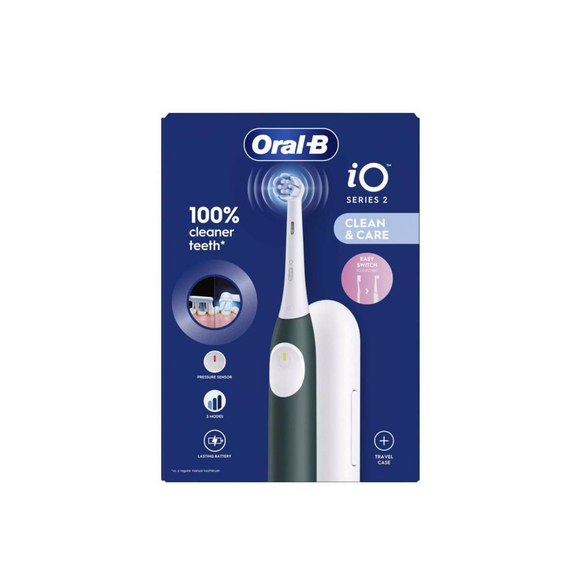 BRAUN Brosse à dent électrique - IO2FORESTGREEN