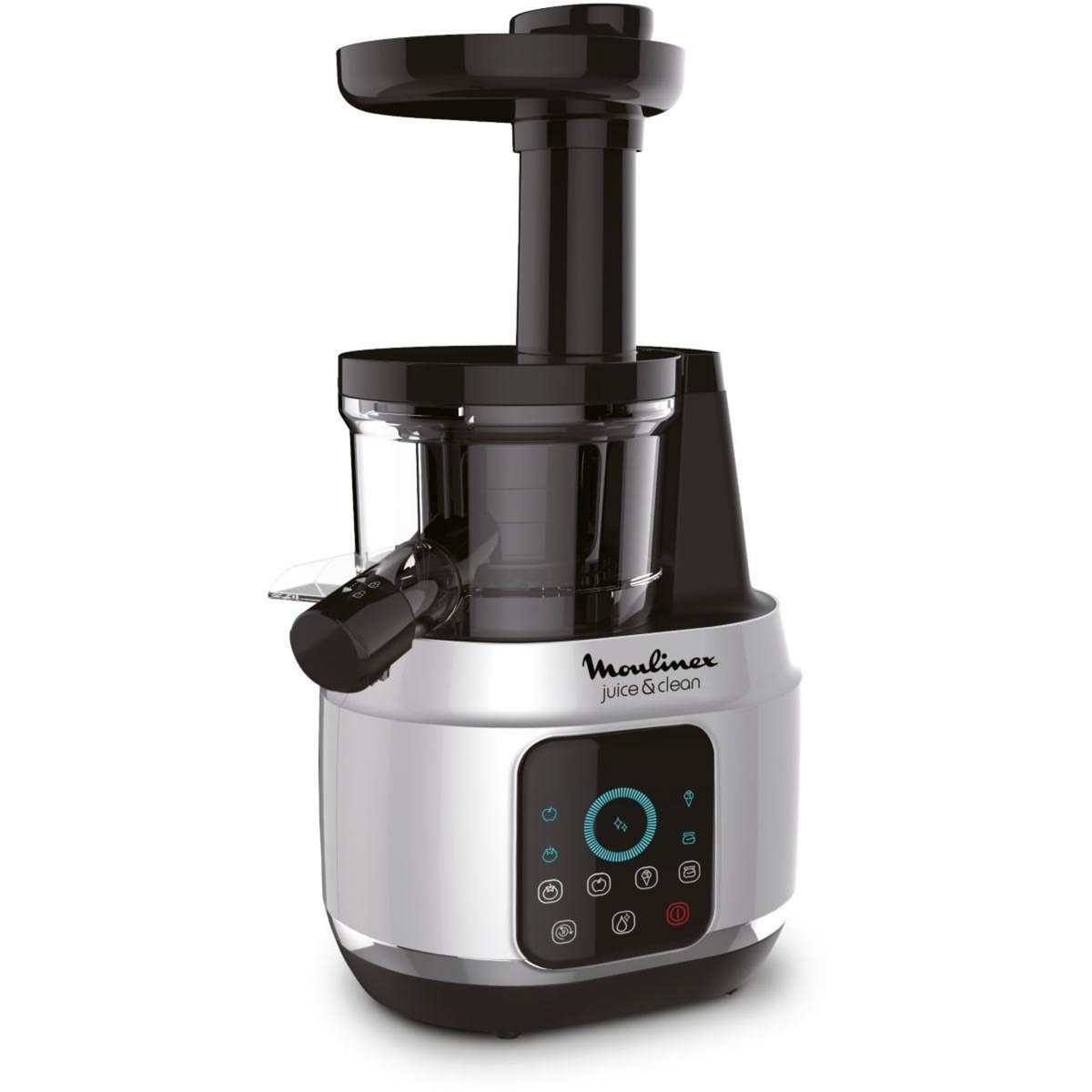MOULINEX Extracteur de jus Juice & Clean Alu ZU420E10