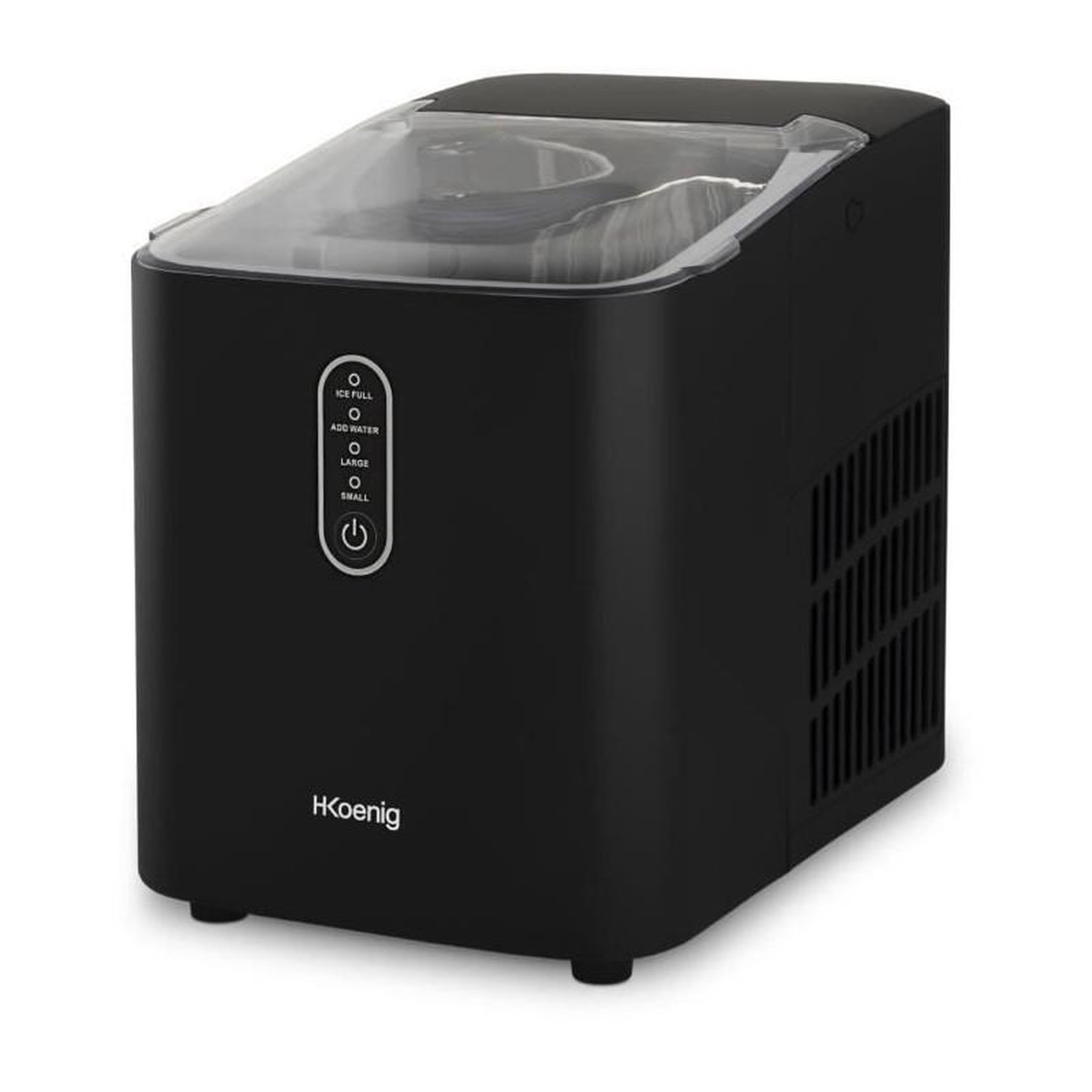 Voir la diapositive 4 : HKOENIG Machine a glaçon - HKoeNIG - KUB14 - 12 kg - 1L - 120 W - Noir