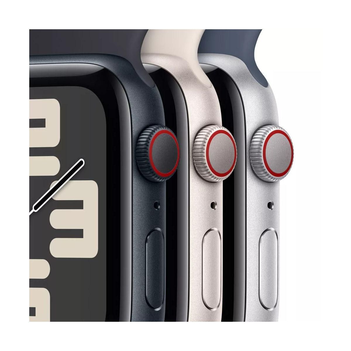 APPLE Montre connectée SE 44mm Minuit M/L Cellular