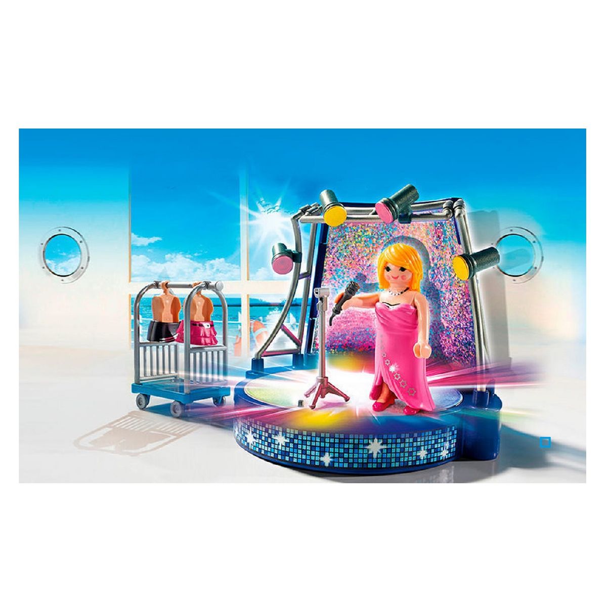 PLAYMOBIL 6983 - Family Fun - Scène avec artiste 