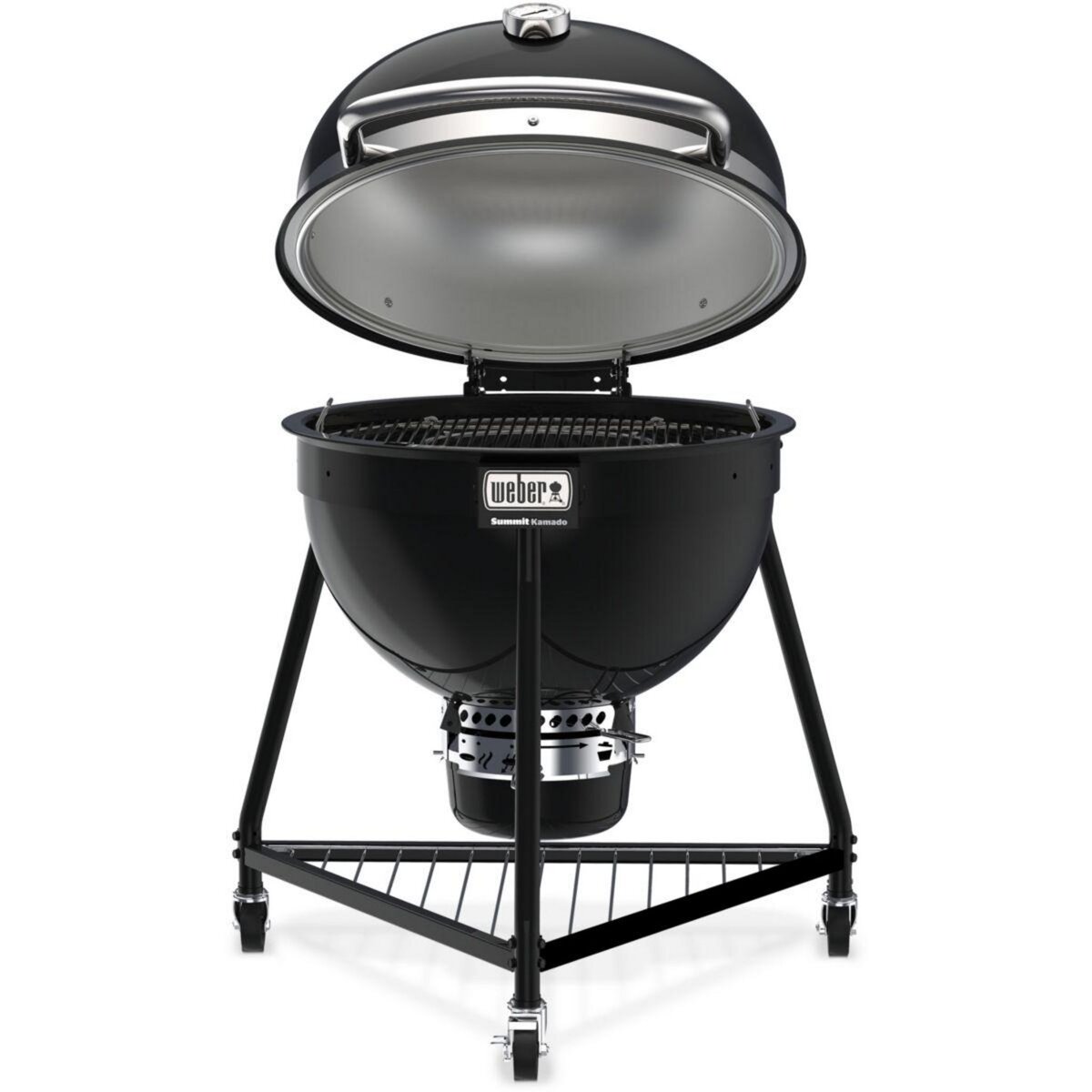 Weber Kamado Summit E6 black sur pieds 61 cm