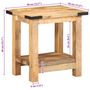 Voir la diapositive 6 : VIDAXL Table d'appoint 40x30x40 cm bois massif de manguier brut