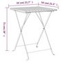 Voir la diapositive 6 : VIDAXL Ensemble de bistro pliable 3 pcs Marron Resine tressee