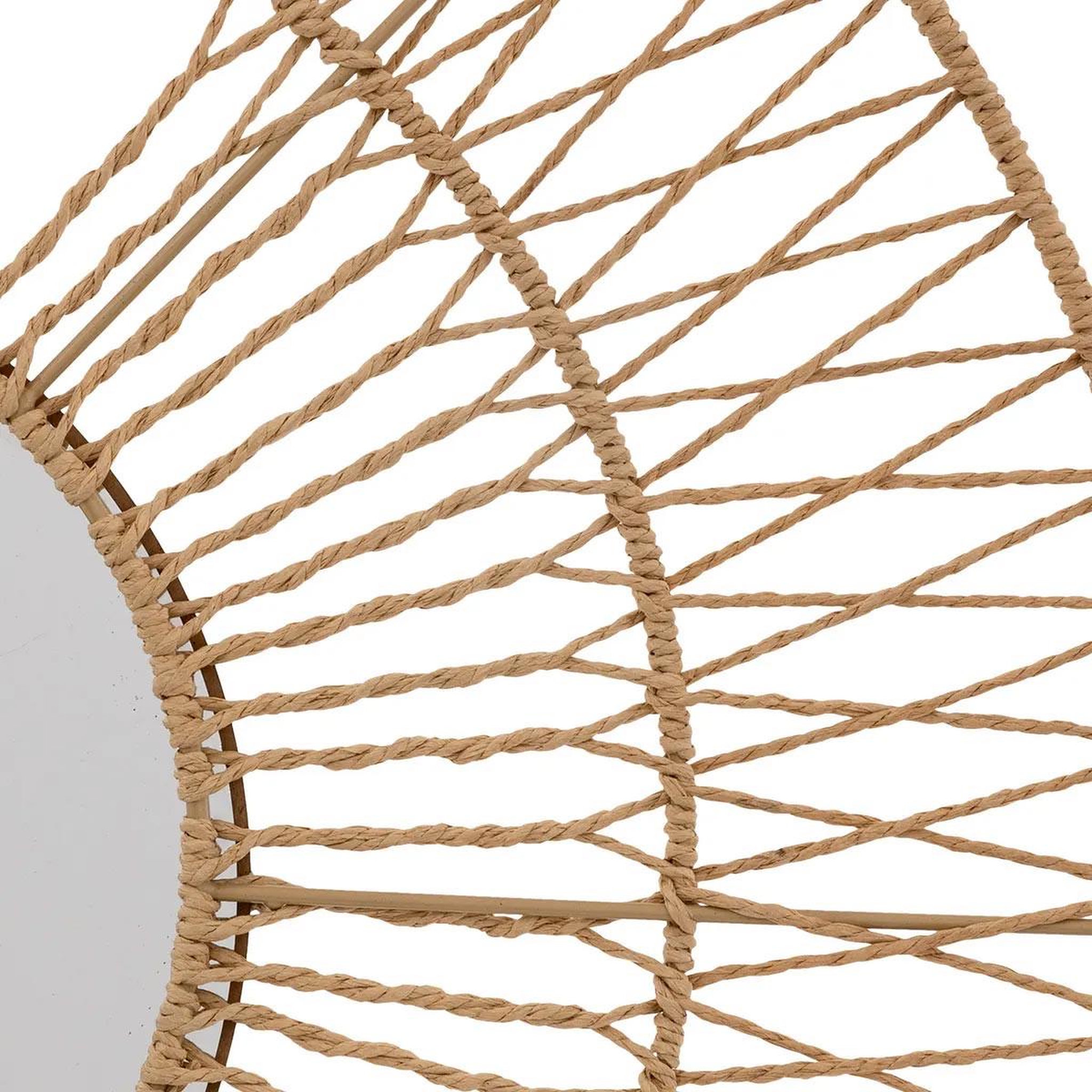 Voir la diapositive 2 : ATMOSPHERA Miroir déco corde  millie  75cm naturel