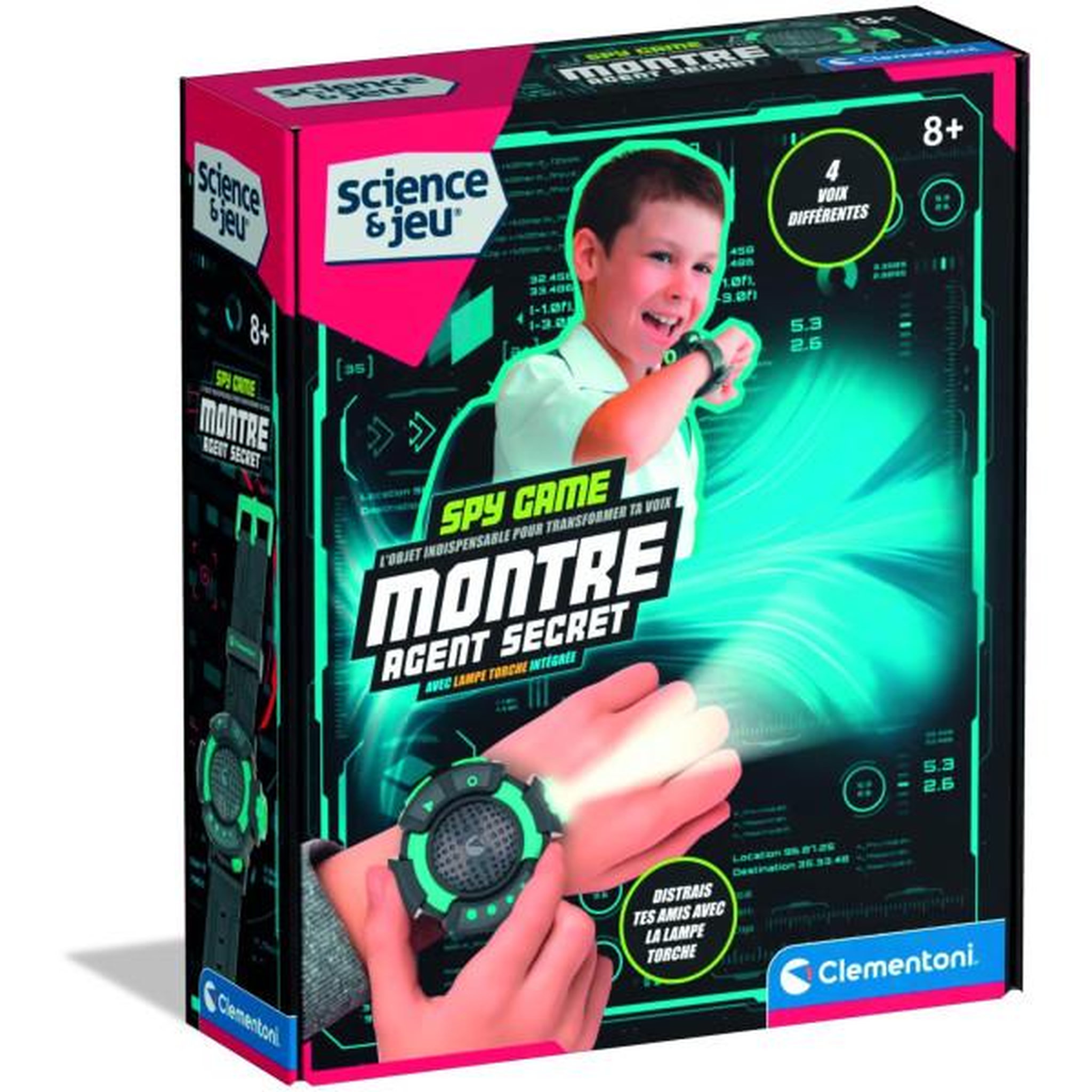 CLEMENTONI Clementoni - montre agent secret